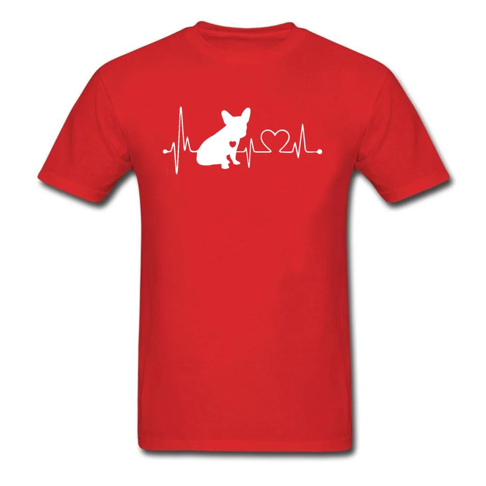 

French Bulldog Heartbeat Love Hug Me Heart Discount Tshirt Terrier Corgi Bulldog Dog Cute Graphic Casual Tops Shirts Sweatshirt