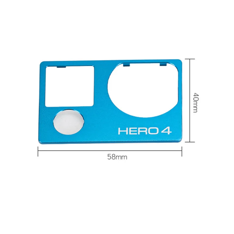 Suptig новые аксессуары для Gopro алюминиевая передняя панель Сменное крепление