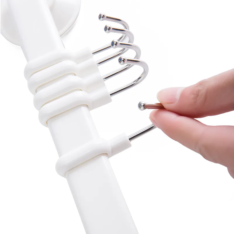 Нержавеющий вакуумной присоской крюк Водонепроницаемый Ванная комната Кухня