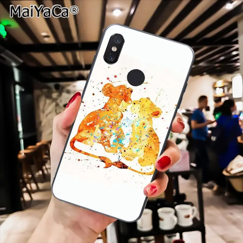 A10 MaiYaCa Король Лев Coque Shell чехол для телефона Xiaomi Redmi4X 6A S2 Go Redmi 5 5Plus Note4 Note5 7 Note6Pro - Цвет: A10