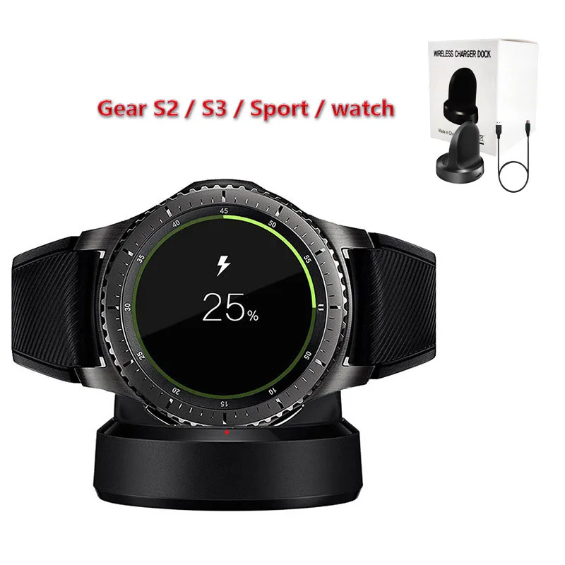 Быстрая зарядка беспроводное зарядное устройство для iphone 8 x xs max samsung s10 s9 note 9 samsung Galaxy Watch active Buds gear S2 S3 S4 Sport - Цвет: for Gear S2 S3 S4