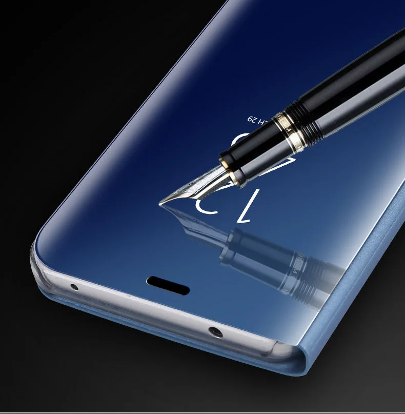Для Fundas huawei Honor View 20 чехол с откидной подставкой Чехол для телефона для huawei Honor V20 чехол View 20 V 20 чехол зеркальный защитный чехол