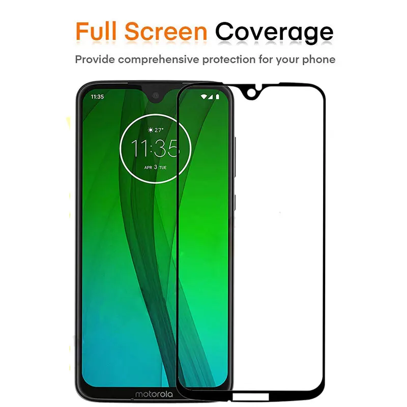 9D для moto g7 power закаленное стекло для moto g7 power Защитная пленка для экрана moto g7 полная пленка для moto g 7 защитное стекло