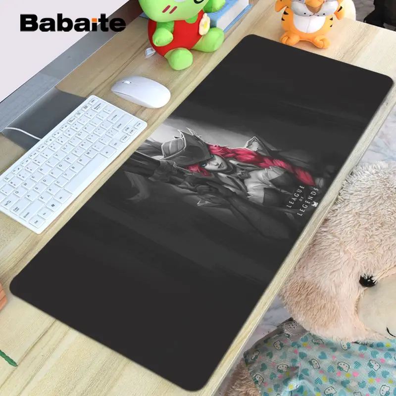 Not Lock Edge30x90cm Babaite супер большой размер 90 см* 30 см для геймерский коврик для мыши коврики для мыши Скорость компьютерная игровая коврик для мыши запирающийся край коврик для стола - Цвет: Not Lock Edge30x90cm