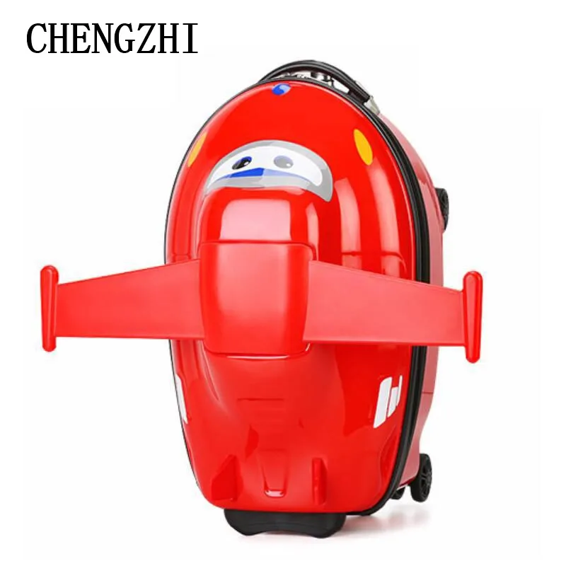 CHENGZHI 3D чехол на колесиках для мальчиков с аниме Детский чемодан ручной клади