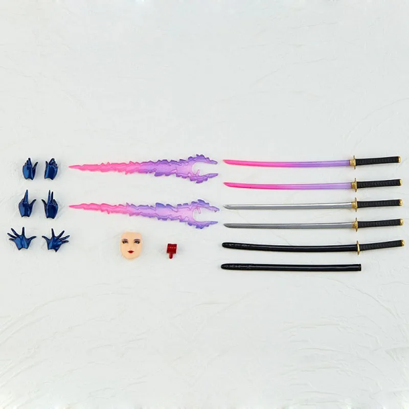 Revcltecm Series Psylocke X MEN NO.010 ПВХ экшн фигурка Коллекционная игрушечная кукла|Игровые