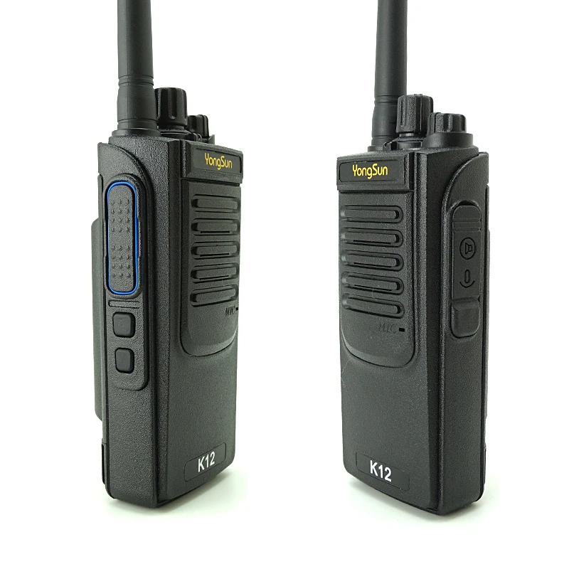 YongSun профессиональный ручной Walkie Talkie 10 км Вт высокое Мощность UHF 400-470 мГц РТТ два