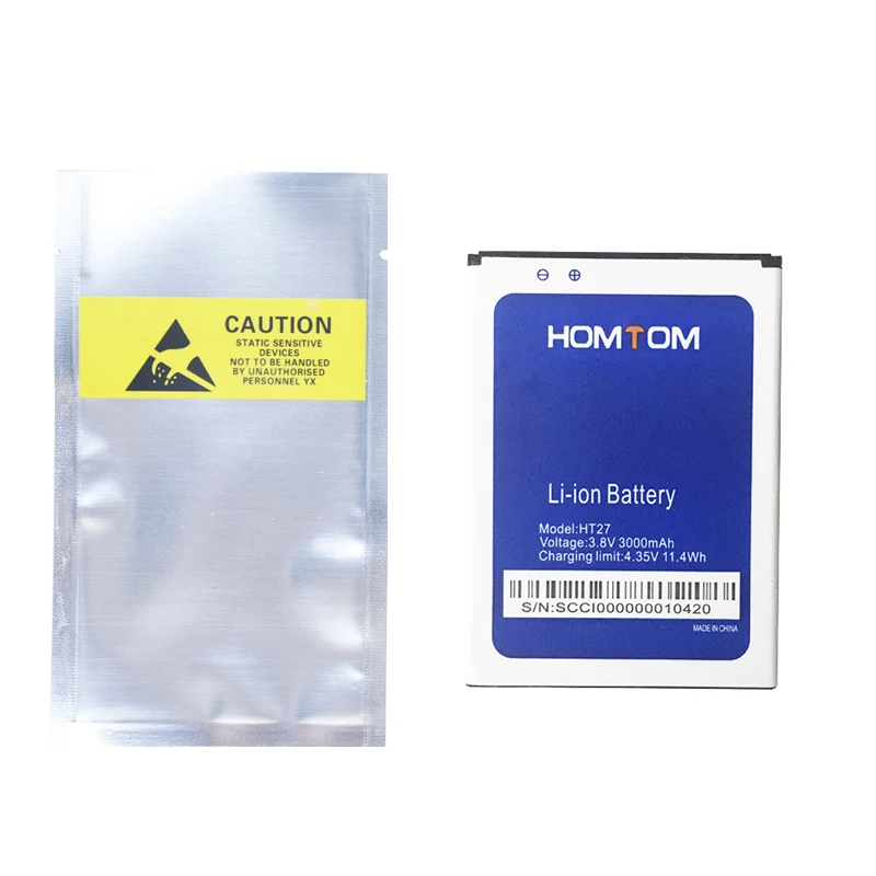 

Hekiy New 3000mah HT 27 High Quality Replacement Battery For HOMTOM HT27 Bateria Baterij Cell Mobile Phone Batteries