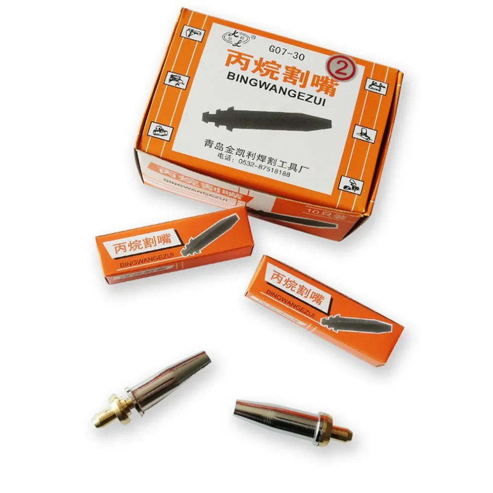 Новый газовый режущее сопло режущей сварки пропан факел G07 30 100 300 1 #2 #3 #|Сварочные