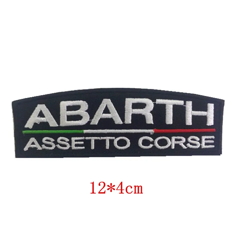 Вышитая нашивка Abarth racing модная декоративная для платья | Дом и сад