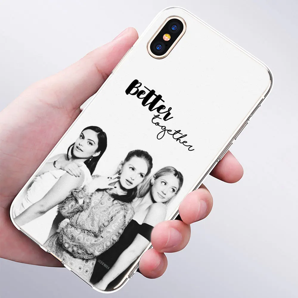 015 Hot Lili Reinhart Riverdale Soft Silicone Fashion Case for Apple iPhone 11 Pro XS MAX XR X 7 8 Plus 6 6s Plus 5 5C 5S SE Cover - Цвет: 015