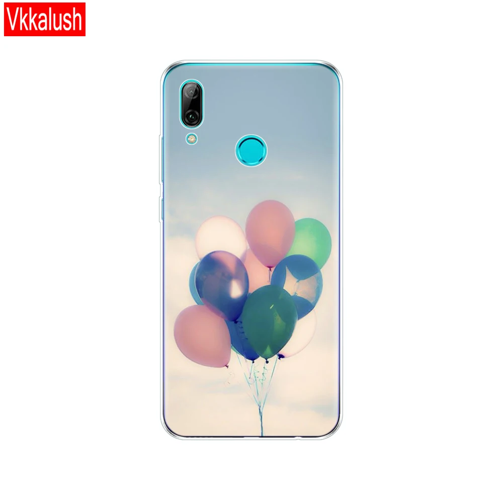 80015 Чехлы для Huawei P Smart, силиконовая Мягкая задняя крышка из ТПУ для Huawei P Smart Plus, чехол для Huawei P Smart Z, бампер - Цвет: 80015