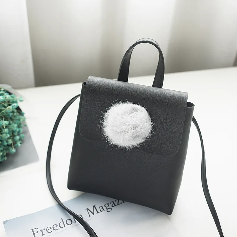 Новая женская кожаная сумка для девочек Messenge модная на плечо Кожаная Мини через