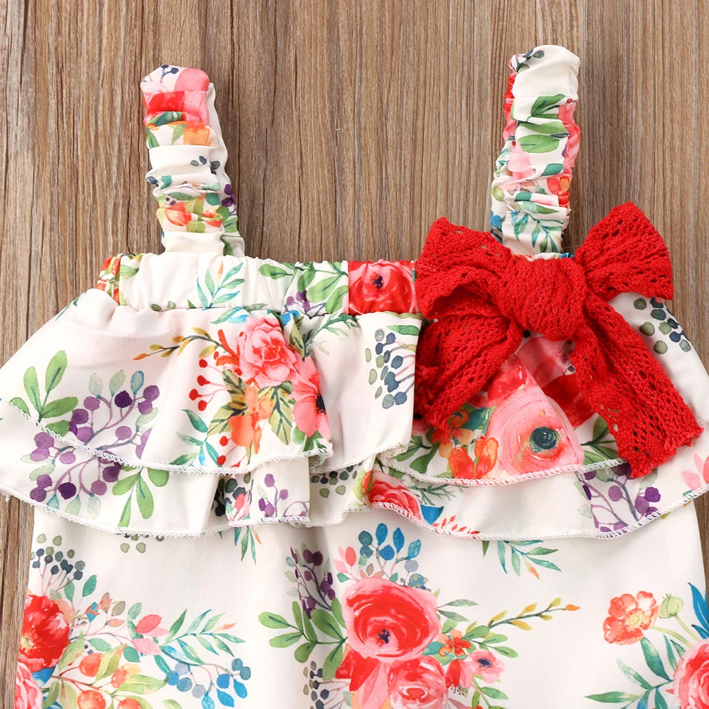 Детские летние комбинезоны для маленьких девочек трикотажный комбинезон с