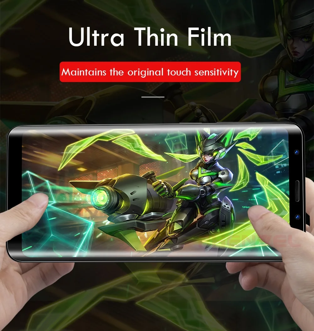 Гелевая ТПУ 3D Защитная пленка для samsung s9 phenvel полное покрытие Гидрогелевая пленка для samsung galaxy s9 plus защита экрана