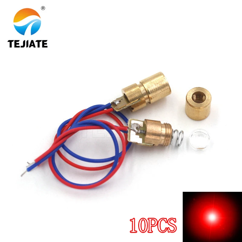 Лазерная Диодная лазерная головка 5 мВт 650 нм red dot/line /cross laser tube модуль