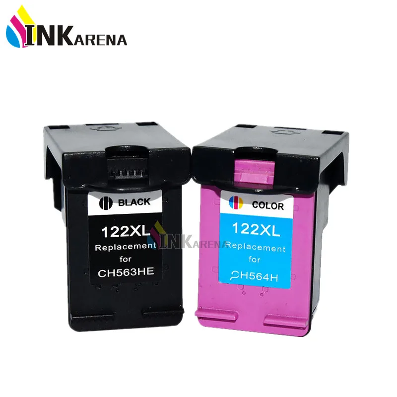 Чернильный картридж INKARENA 122XL сменный для принтера HP 122 Deskjet 1000 1050 2000 2050s 3000 3050A 3052A 1010