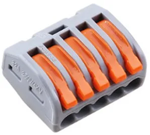 60 шт. Рычажные гайки быстрые Проводные разъемы универсальный компактный