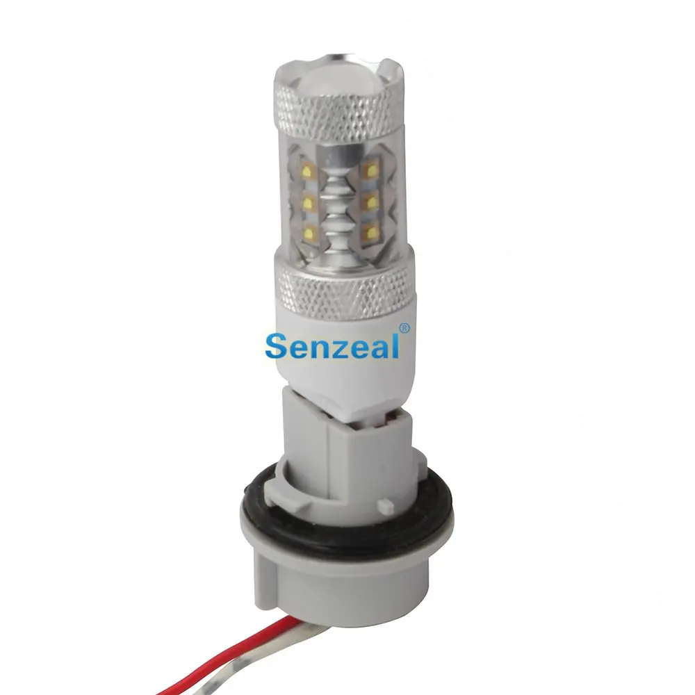 Senzeal 2 шт. T20/W21W лампочки 7440 адаптер гнезд ABS + медный провод бескислородная медь