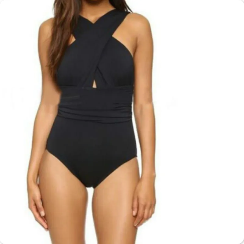 Новинка 2018 бандажный Цельный купальник купальный костюм пляжная одежда для