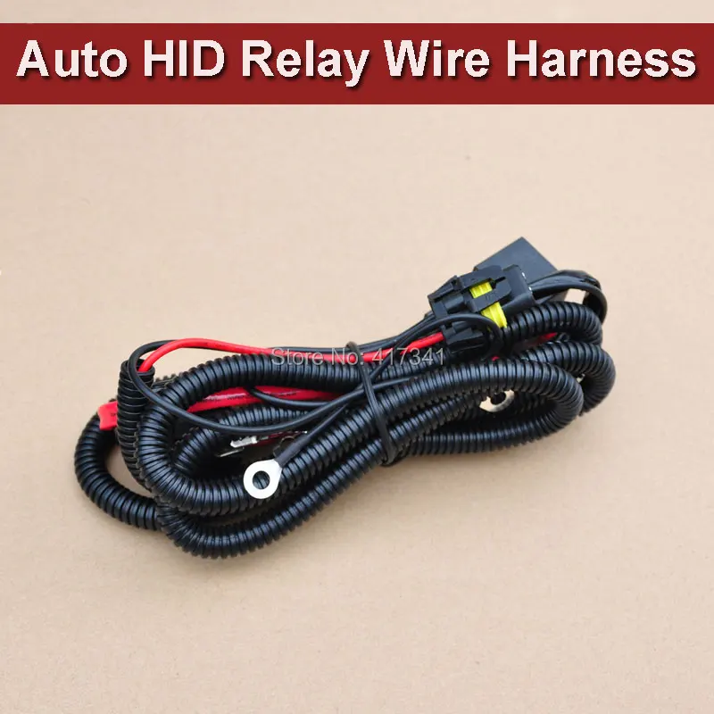 Бесплатная доставка Универсальный релейный жгут проводов HID Xenon балласт кабели