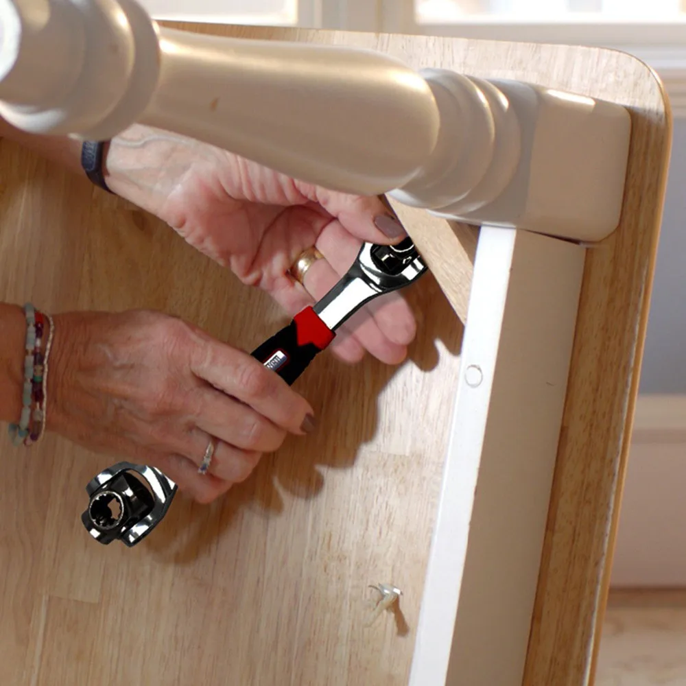 Универсальный гаечный ключ 48 в 1 торцевая головка с шлицевыми болтами и