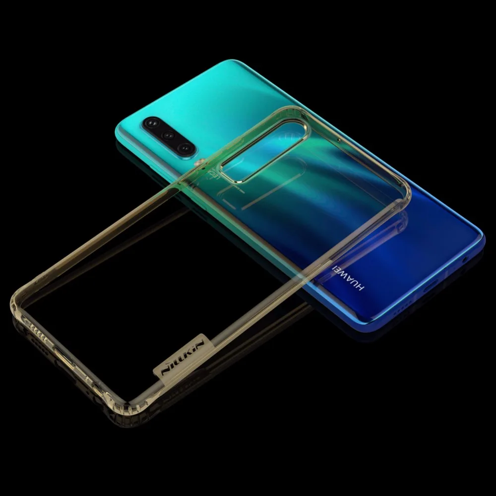 Прозрачный чехол для huawei P30 NILLKIN натуральный ТПУ, прозрачный мягкий чехол-накладка силиконовый чехол для huawei P30