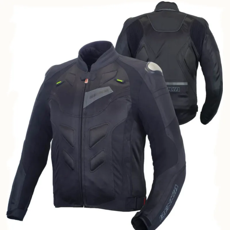 BENKIA Motorcycles Summer Racing Riding Jacket Motocross Motorbike Breathable With Protective Gear Moto Biker Coat | Автомобили и