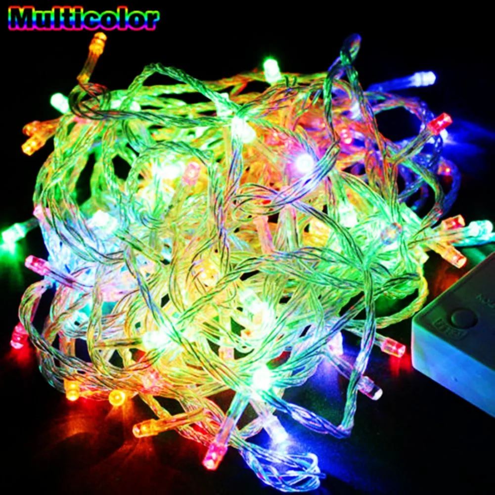 EU plug / US RGB LED Lighting 10M 20M Fairy Led Strip Light Christmas Tree Decor Lamp String For Party Wedding Holiday | Лампы и