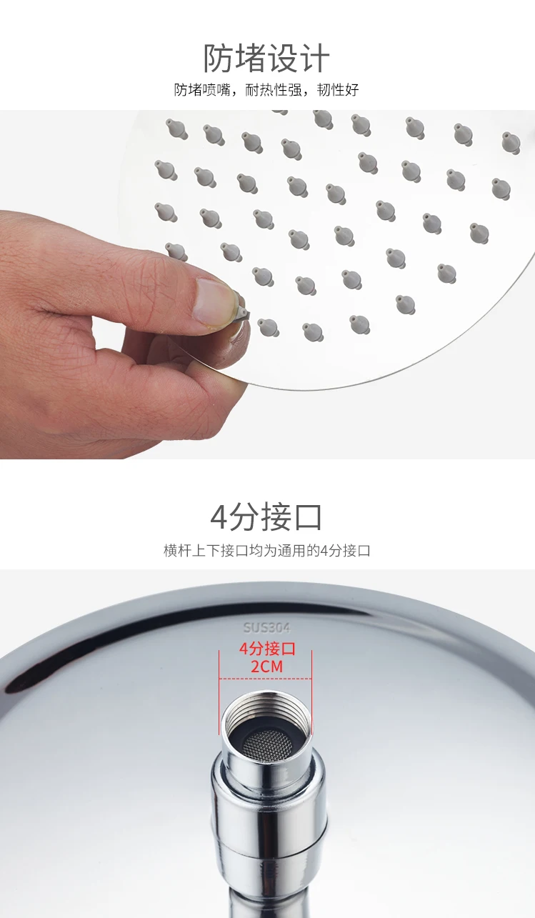 Ванная комната 6''8''10'' дюймовая душевая головка из нержавеющей стали квадратная/С Круглым Верхом экономия дождевой воды Душ высокого давления потолочный монтаж