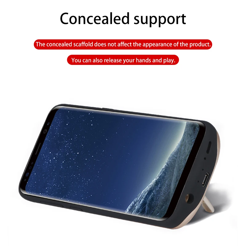 Чехол-аккумулятор для Samsung Galaxy S8 Plus 5000 мач 6500 | Мобильные телефоны и аксессуары