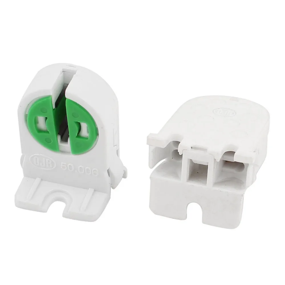 20 шт аквариум T5 флуоресцентная Светодиодная трубка лампа база держатель