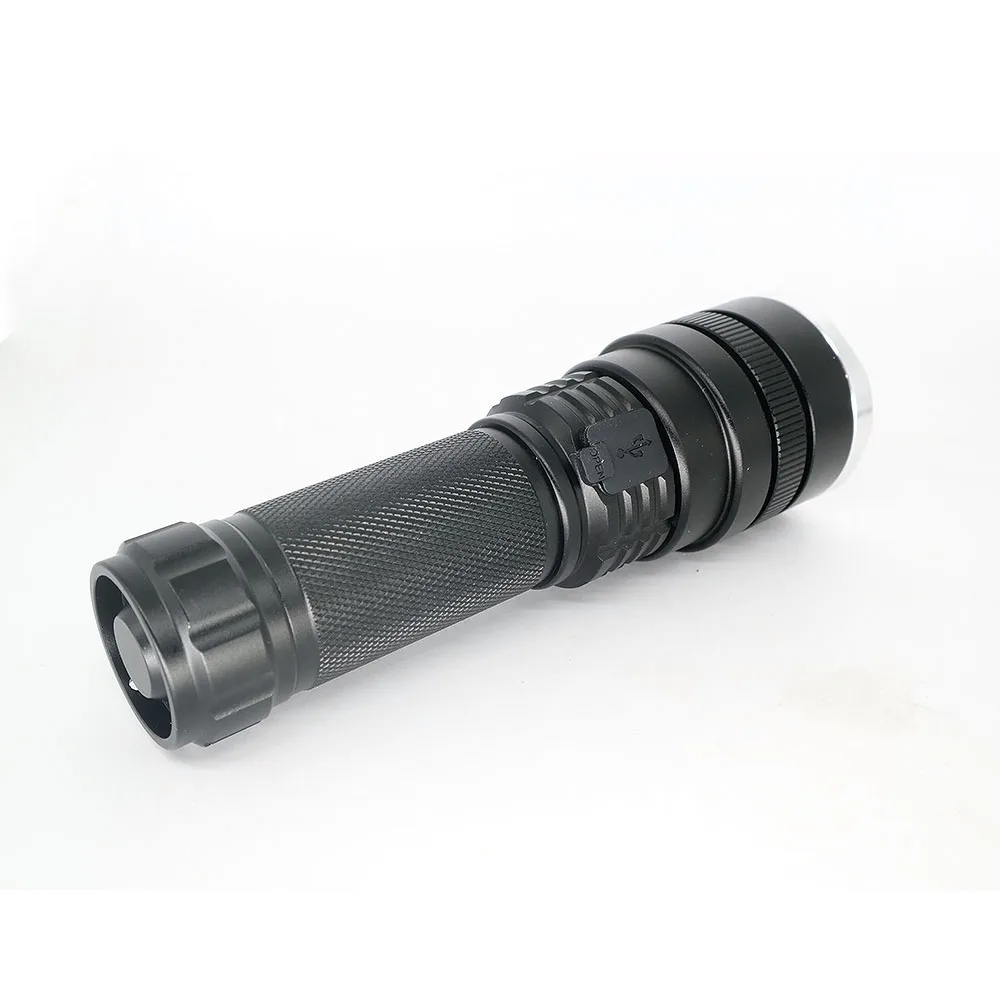 Высокий светильник XHP50 светодиодный светильник-вспышка Micor USB Перезаряжаемый Тактический светильник-вспышка 3500 люмен светильник-фонарь для кемпинга и пеших прогулок