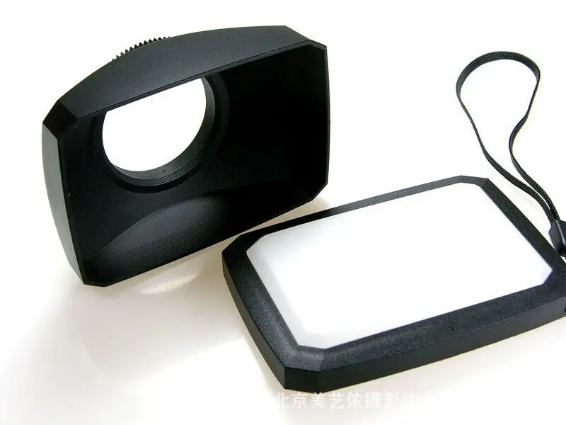 Бесплатная доставка Резьбовая бленда для объектива видеокамеры Mennon 16:9