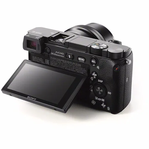 Sony A6000 беззеркальная цифровая камера ILCE-6000L с объективом 16-50 мм-24,3 МП-Full HD видео совершенно
