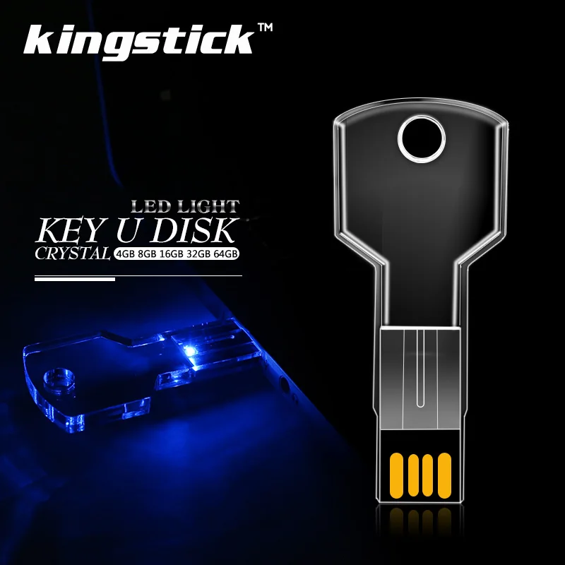 Кристалл ключ форма usb флэш-накопитель Флешка 8 ГБ 16 ГБ 32 ГБ 64 Гб 128 ГБ флеш-диск usb карта памяти, Флеш накопитель популярный подарок