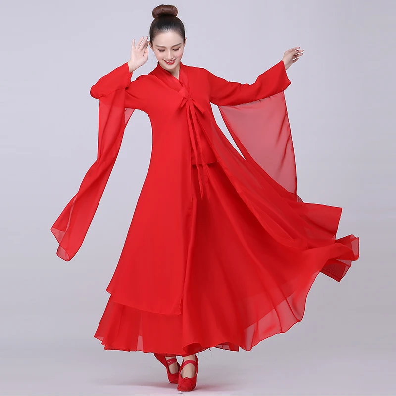 Традиционная одежда Zither для выступлений древний длинный халат Косплей Hanfu одежда в китайском стиле женский танцевальный костюм сказочное платье