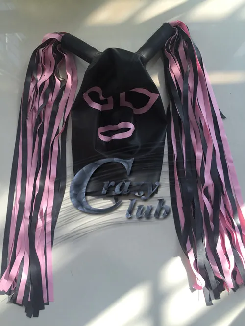 Новая Мода Эротические латекс вещи распродажа фетиш маска латексная капота