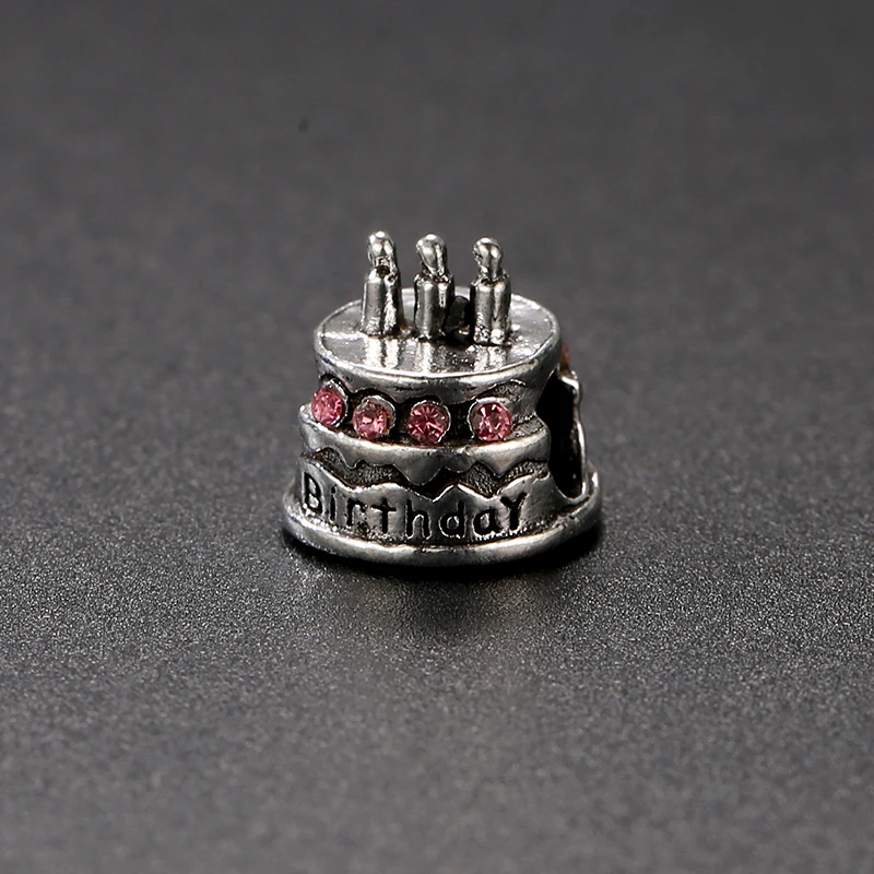 Новинка оригинальная бесплатная доставка Посеребренная бусина из сплава