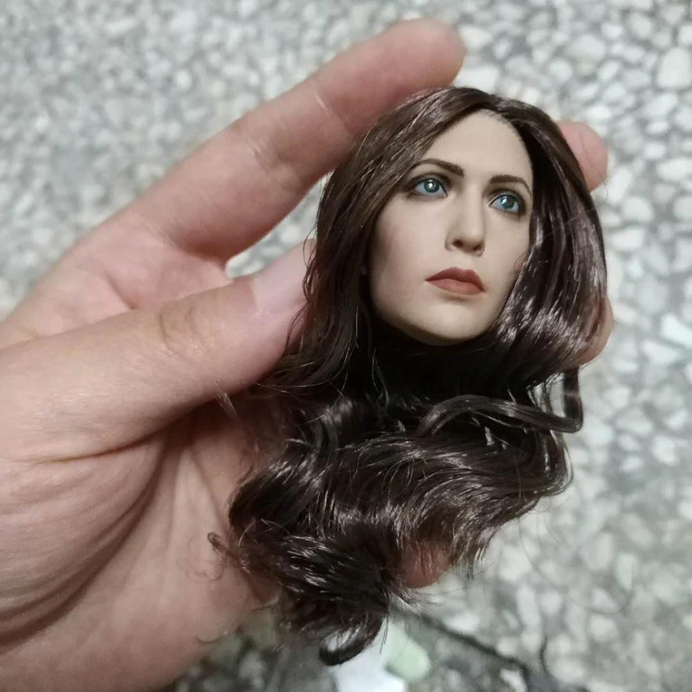 1/6 Elizabeth Olsen алый ведьма голова лепить 3,0 женская голова резьба красота голова лепить для 1" HT рисунок тела