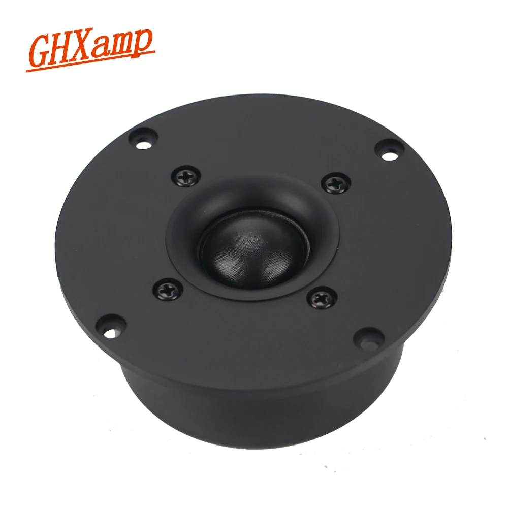 

GHXAMP 4 INCH 60W Tweeter Speaker Unit Silk Membrane Soft Ball Stereo HOME Speaker HIFI Treble Loudspeaker DIY 89DB 1PC