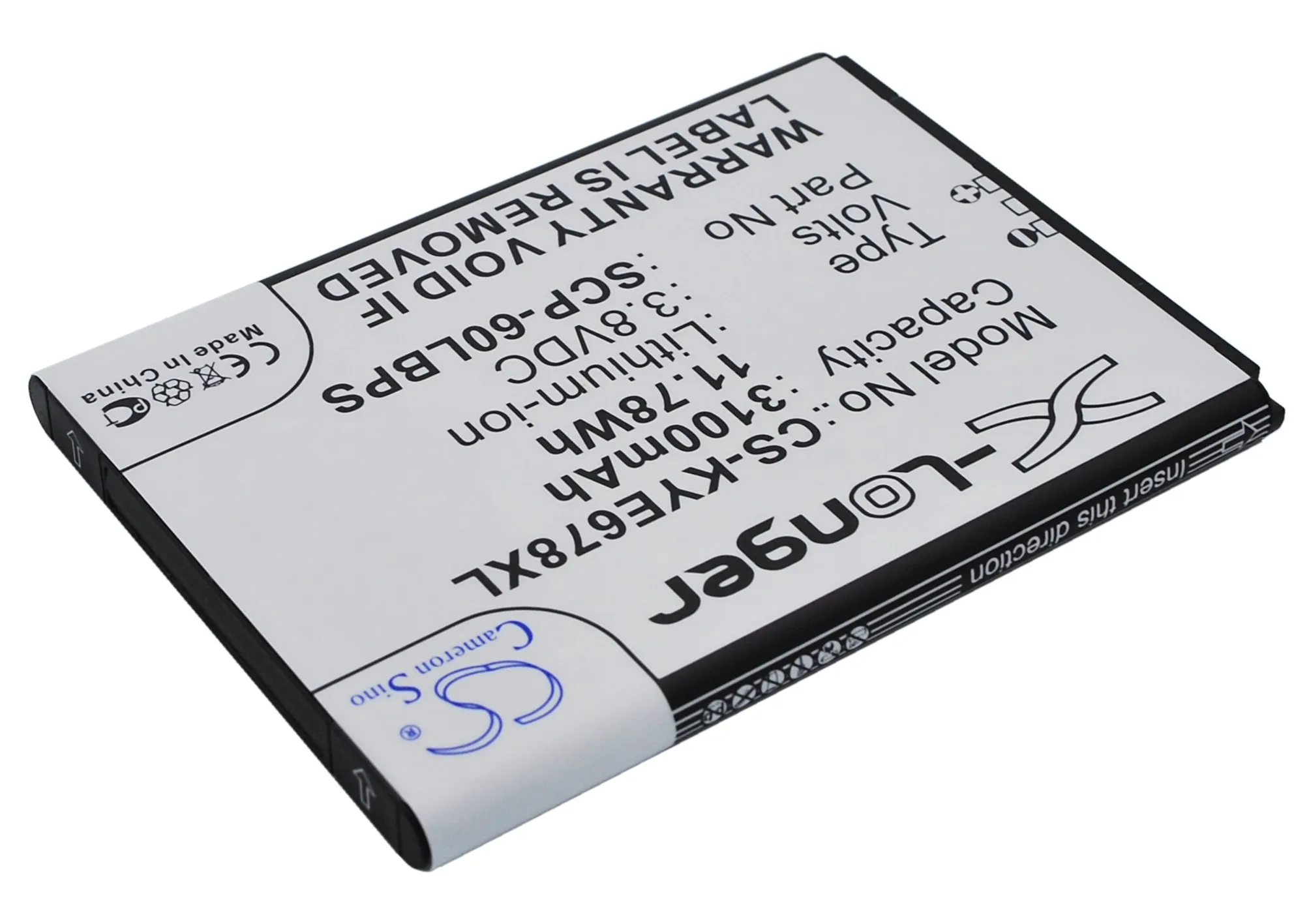 Cameron Sino батарея 3100 мАч 5AAXBT076GEA SCP 60LBPS для Kyocera Brigadier DuraForce E6560 E6762 E6782|Аккумуляторы