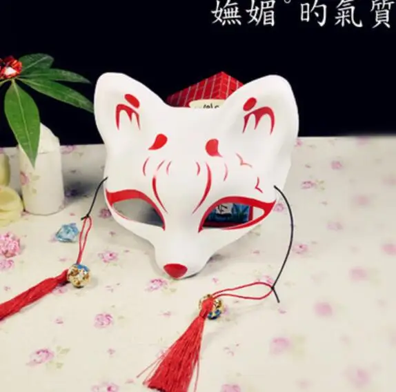 Косплей Аниме Нацумэ Yuujinchou cos Nyanko-sensei Хэллоуин вечерние Onmyoji лиса маска японские аксессуары мультфильм кошка маска