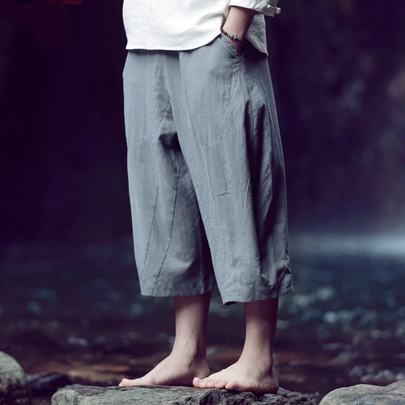 Новые мужские трикотажные брюки толстые хлопковые тонкая линия повседневная