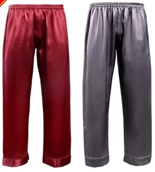 30 m heavy silk pajamas 100% mulberry silk household pants, casual pants, silk pajamas and long pajamas