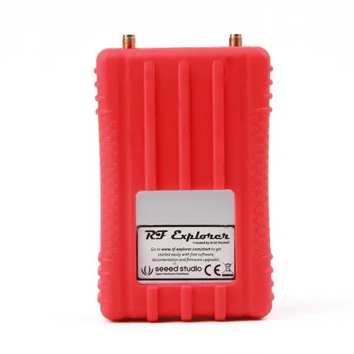 RF explorer-3g комбо 15-2700 мГц Ручной цифровой анализатор спектра с красным резиновый корпус