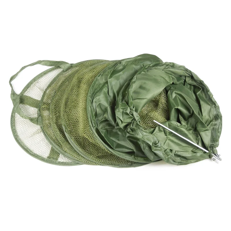 1 4 метра портативная рыболовная сеть складная корзина для рыбы выдвижные рыбные