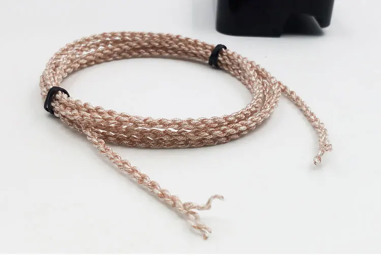 Diy провод для наушников 7n одиночный Кристальный медный провод 28 ядер 4 поделиться волной 1,25 м