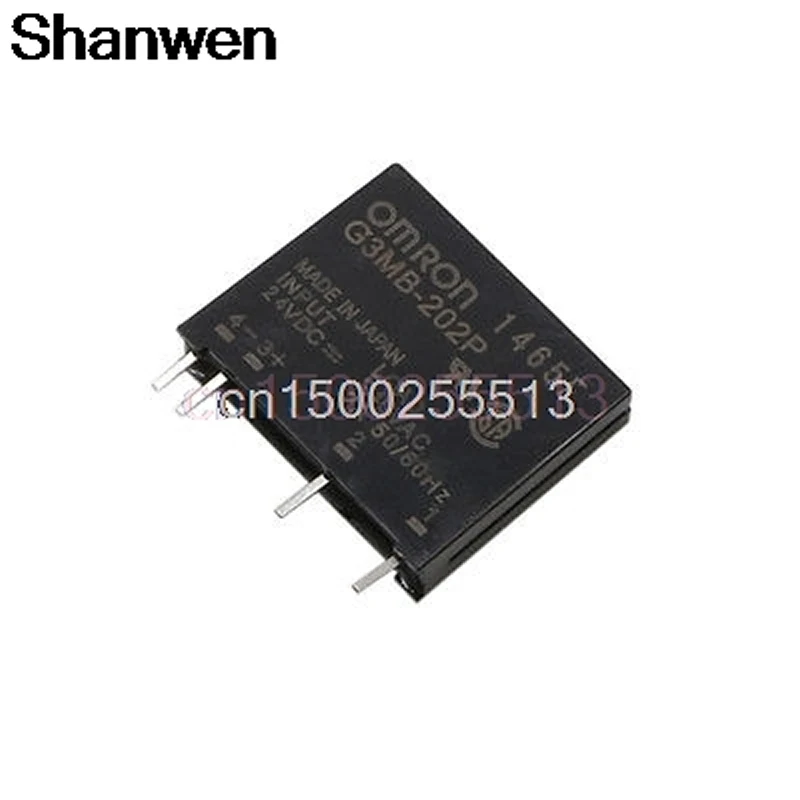 Bgektothреле G3MB 202P DC AC PCB SSR в 24 В 2A Out 240 твердотельное реле постоянного тока модуль