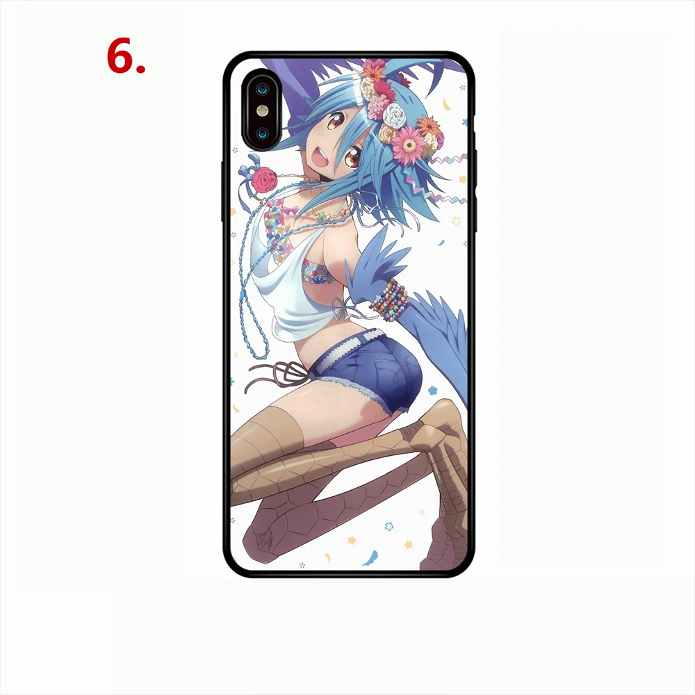 6 Мягкий чехол для телефона Monster Musume No Iru Nichijou для Iphone XR XS X 6 7 8 Plus OPPO VIVO HUAWEI XIAOMI - Цвет: 6